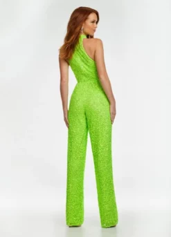 Ashley Lauren 1434 Beaded High Neck Jumpsuit -Outlet Prom Dresses Store S22 ASH 1434 04 508x705