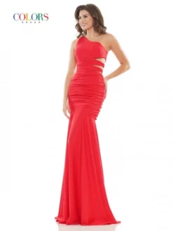 Colors Dress 2693 One Shoulder Cutout Prom Gown -Outlet Prom Dresses Store S22 CD 2693 05 529x705