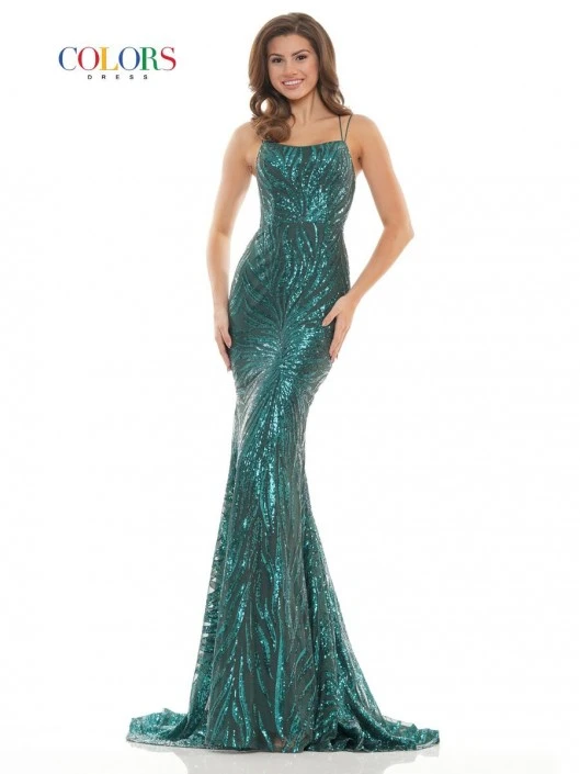 Colors Dress 2743 Stunning Sequin Gown 5 Colors Dress 2743 Stunning Sequin Gown - Image 3