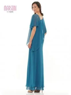 Marsoni By Colors M313 Softly Layered Mothers Gown -Outlet Prom Dresses Store S22 CM M313 04 529x705