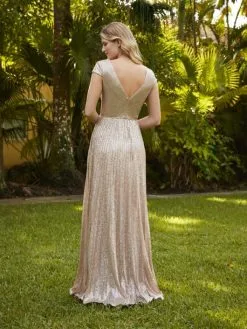 Christina Wu Celebration 22092 Sequin Pleated Gown 5 Christina Wu Celebration 22092 Sequin Pleated Gown -Outlet Prom Dresses Store S22 CWC 22092 02 530x705