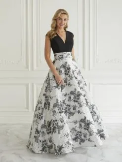 Christina Wu Elegance 17082 Mothers Black Tie Gown -Outlet Prom Dresses Store S22 CWE 17082 03 530x705