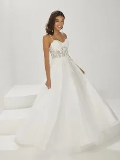 Christina Wu Prom Christina Wu 16950 Metallic Corset Prom Dress -Outlet Prom Dresses Store S22 CWP 16950 03 530x705