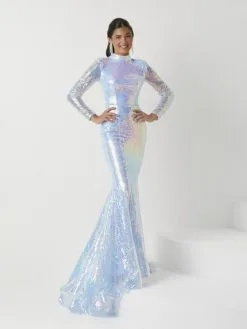 Christina Wu Prom Christina Wu 16955 Long Sleeve Sequin Gown 9 Christina Wu Prom Christina Wu 16955 Long Sleeve Sequin Gown -Outlet Prom Dresses Store S22 CWP 16955 03 530x705