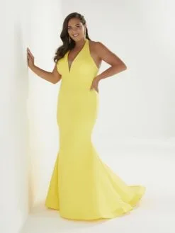 Christina Wu Prom Christina Wu Plus 16959 Halter Trumpet Gown 7 Christina Wu Prom Christina Wu Plus 16959 Halter Trumpet Gown -Outlet Prom Dresses Store S22 CWPP 16959 03 530x705