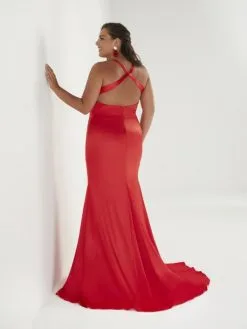Christina Wu Prom Christina Wu Plus 16965 Slim Halter Prom Dress -Outlet Prom Dresses Store S22 CWPP 16965 02 530x705
