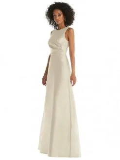 Alfred Sung D819 Elegant Long Bridesmaid Dress 7 Alfred Sung D819 Elegant Long Bridesmaid Dress -Outlet Prom Dresses Store S22 DAS D819 03 529x705