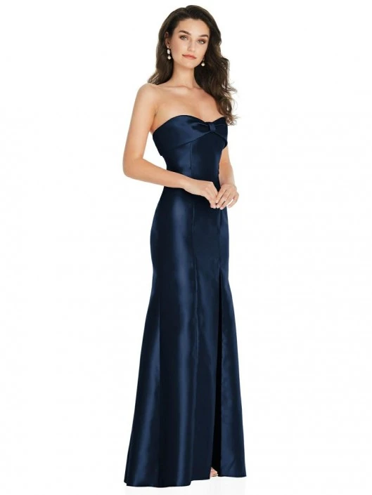 Alfred Sung D829 Bow Neck Bridesmaid Dress 5 Alfred Sung D829 Bow Neck Bridesmaid Dress - Image 3