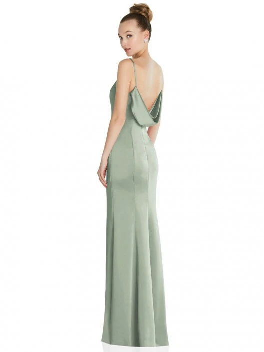 After Six 6856 Draped Cowl Back Bridesmaid Dress 5 After Six 6856 Draped Cowl Back Bridesmaid Dress - Image 3