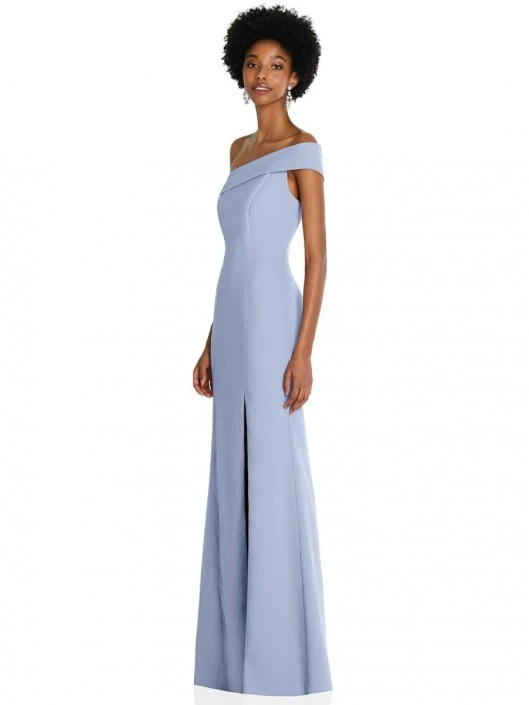 After Six 6858 Cuff One Shoulder Bridesmaid Dress 5 After Six 6858 Cuff One Shoulder Bridesmaid Dress - Image 3