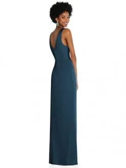 After Six 6864 Draped Tulip Bridesmaid Dress 6 After Six 6864 Draped Tulip Bridesmaid Dress -Outlet Prom Dresses Store S22 DAX 6864 02 529x705