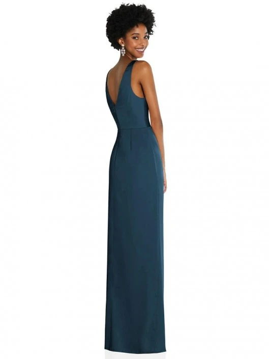 After Six 6864 Draped Tulip Bridesmaid Dress 4 After Six 6864 Draped Tulip Bridesmaid Dress - Image 2