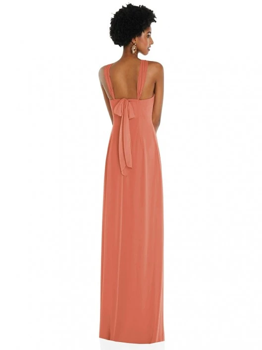 Dessy Collection 3109 Draped Flowing Bridesmaid Dress 4 Dessy Collection 3109 Draped Flowing Bridesmaid Dress - Image 2