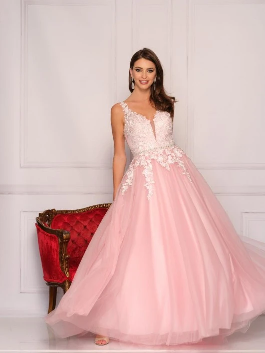 Dave And Johnny 10246W Floral Plus Size Prom Dress 5 Dave And Johnny 10246W Floral Plus Size Prom Dress - Image 3