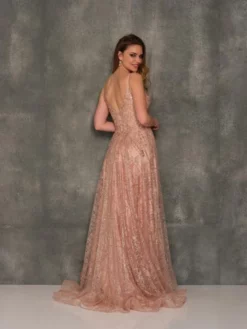 Dave And Johnny 10443 Sparking A-Line Prom Dress -Outlet Prom Dresses Store S22 DJ 10443 02 529x705