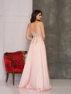 Dave And Johnny 10521 Sparkling Bodice Prom Dress -Outlet Prom Dresses Store S22 DJ 10521 02 529x705