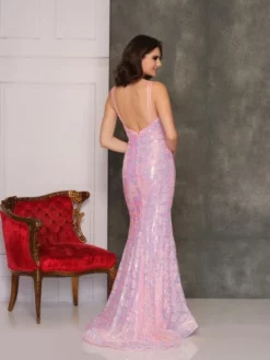 Dave And Johnny 10608 Beautiful Sparkling Prom Dress -Outlet Prom Dresses Store S22 DJ 10608 02 529x705