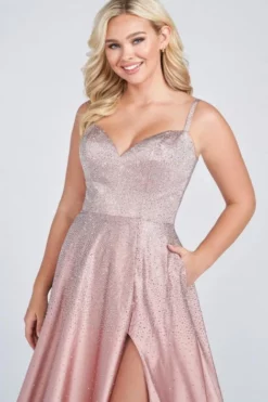 Ellie Wilde By Mon Cheri Ellie Wilde EW122015 Soft Satin Prom Dress 9 Ellie Wilde By Mon Cheri Ellie Wilde EW122015 Soft Satin Prom Dress -Outlet Prom Dresses Store S22 EW EW122015 03 470x705