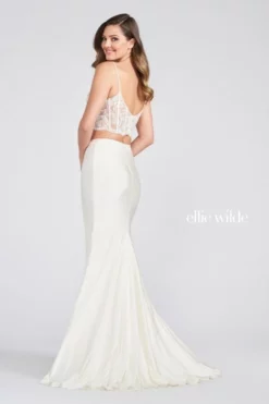 Ellie Wilde By Mon Cheri Ellie Wilde EW122043 Lace 2 Piece Prom Dress 8 Ellie Wilde By Mon Cheri Ellie Wilde EW122043 Lace 2 Piece Prom Dress -Outlet Prom Dresses Store S22 EW EW122043 02 470x705