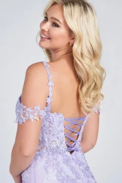 Ellie Wilde By Mon Cheri Ellie Wilde EW122065 Off Shoulder Lace Mermaid Dress 9 Ellie Wilde By Mon Cheri Ellie Wilde EW122065 Off Shoulder Lace Mermaid Dress -Outlet Prom Dresses Store S22 EW EW122065 04 470x705