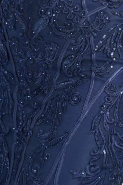 Ellie Wilde By Mon Cheri Ellie Wilde EW122069 Lace Mermaid Prom Dress -Outlet Prom Dresses Store S22 EW EW122069 05 470x705