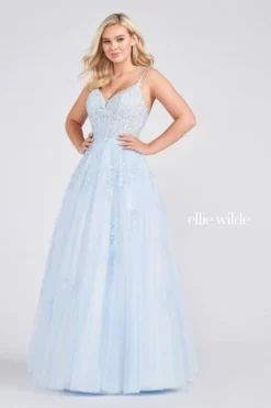 Ellie Wilde By Mon Cheri Ellie Wilde EW122076 Sparkling Lace Prom Dress 11 Ellie Wilde By Mon Cheri Ellie Wilde EW122076 Sparkling Lace Prom Dress -Outlet Prom Dresses Store S22 EW EW122076 05 470x705