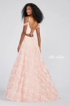 Ellie Wilde By Mon Cheri Ellie Wilde EW122079 Lace Gown With Removable Sleeves 8 Ellie Wilde By Mon Cheri Ellie Wilde EW122079 Lace Gown With Removable Sleeves -Outlet Prom Dresses Store S22 EW EW122079 02 470x705