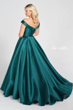 Ellie Wilde By Mon Cheri Ellie Wilde EW122090 Off Shoulder Mikado Prom Dress -Outlet Prom Dresses Store S22 EW EW122090 05 470x705