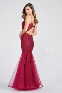 Ellie Wilde By Mon Cheri Ellie Wilde EW122092 Embroidered Mermaid Prom Dress 8 Ellie Wilde By Mon Cheri Ellie Wilde EW122092 Embroidered Mermaid Prom Dress -Outlet Prom Dresses Store S22 EW EW122092 02 470x705