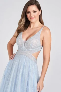 Ellie Wilde By Mon Cheri Ellie Wilde EW122099 Sparkling Cutout Sides Prom Dress 9 Ellie Wilde By Mon Cheri Ellie Wilde EW122099 Sparkling Cutout Sides Prom Dress -Outlet Prom Dresses Store S22 EW EW122099 03 470x705