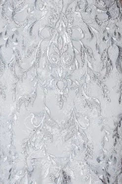 Ivonne D For Mon Cheri Ivonne D 122D66 Lace 3D Mermaid Mother Of Bride Gown -Outlet Prom Dresses Store S22 IDMC 122D66 04 470x705