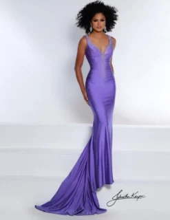 Johnathan Kayne 2445 Lycra Gown With Crystals 9 Johnathan Kayne 2445 Lycra Gown With Crystals -Outlet Prom Dresses Store S22 JK 2445 03 540x699