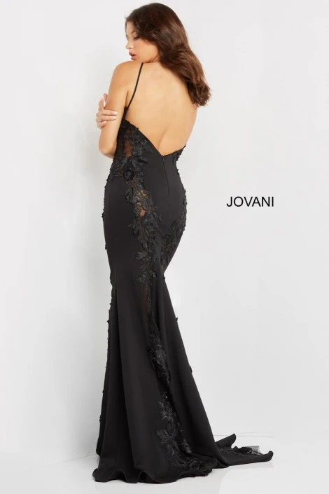 Jovani 07296 Sheer Lace Prom Dress 4 Jovani 07296 Sheer Lace Prom Dress - Image 2