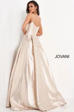 JVN By Jovani JVN03479 Metallic A-Line Bow Prom Dress 7 JVN By Jovani JVN03479 Metallic A-Line Bow Prom Dress -Outlet Prom Dresses Store S22 JVN JVN03479 02 470x705