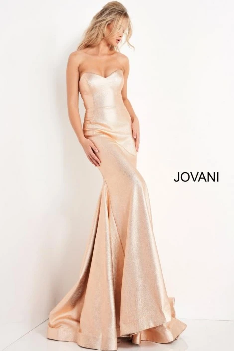 JVN By Jovani JVN06427 Strappy Tie Back Prom Dress 5 JVN By Jovani JVN06427 Strappy Tie Back Prom Dress - Image 3
