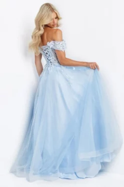 JVN By Jovani JVN08295 Off Shoulder Princess Dress 10 JVN By Jovani JVN08295 Off Shoulder Princess Dress -Outlet Prom Dresses Store S22 JVN JVN08295 04 470x705