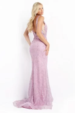 JVN By Jovani JVN08418 Glitter Sequin Prom Dress -Outlet Prom Dresses Store S22 JVN JVN08418 02 470x705