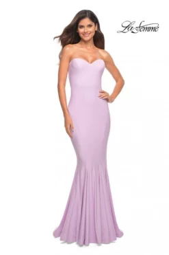 La Femme 30549 Strapless Mermaid Prom Dress -Outlet Prom Dresses Store S22 LF 30549 05 470x705