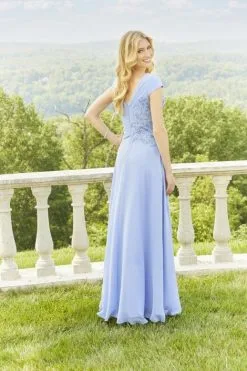 MGNY By Morilee 72510 Flattering Ruched Mothers Gown -Outlet Prom Dresses Store S22 MGNY 72510 03 470x705