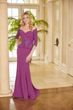 MGNY By Morilee 72511 Off Shoulder Peplum Gown 9 MGNY By Morilee 72511 Off Shoulder Peplum Gown -Outlet Prom Dresses Store S22 MGNY 72511 03 470x705