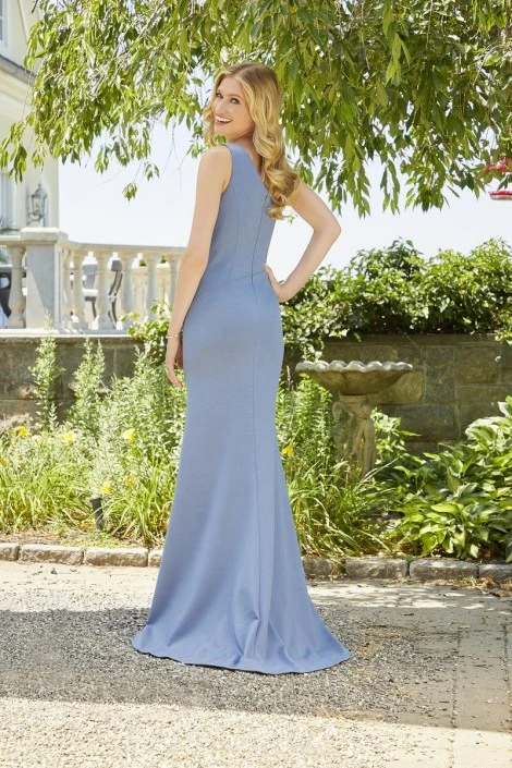 MGNY By Morilee 72515 One Shoulder Ruffle Gown 4 MGNY By Morilee 72515 One Shoulder Ruffle Gown - Image 2