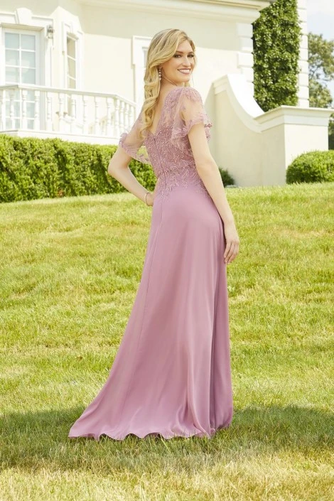 MGNY By Morilee 72517 Fabulous Flutter Sleeve Gown 4 MGNY By Morilee 72517 Fabulous Flutter Sleeve Gown - Image 2