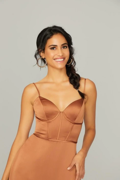 Morilee Madeline Gardner Morilee 21751 Bustier Bridesmaid Dress 6 Morilee Madeline Gardner Morilee 21751 Bustier Bridesmaid Dress - Image 4