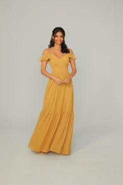 Morilee Madeline Gardner Morilee 21768 Boho Ruffled Bridesmaid Dress -Outlet Prom Dresses Store S22 MLB 21768 03 470x705