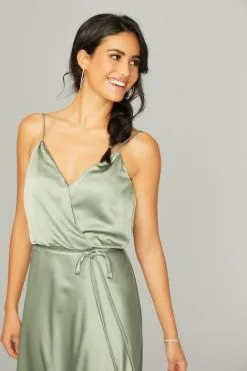 Morilee Madeline Gardner Morilee 21769 Tie Waist Blouson Bridesmaid Dress -Outlet Prom Dresses Store S22 MLB 21769 03 470x705