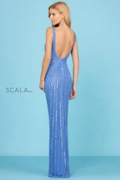 Scala 60287 Beautifully Beaded Scoop Back Gown 8 Scala 60287 Beautifully Beaded Scoop Back Gown -Outlet Prom Dresses Store S22 SCL 60287 02 470x705