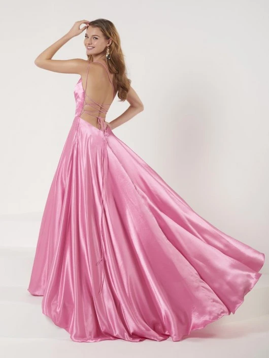 Studio 17 By House Of Wu Studio 17 12872 One Shoulder Lace Up Back Gown 5 Studio 17 By House Of Wu Studio 17 12872 One Shoulder Lace Up Back Gown - Image 3