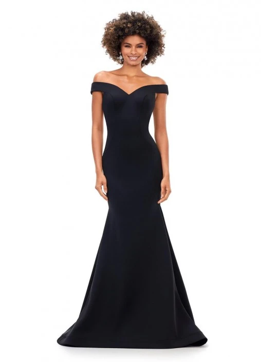 Ashley Lauren 11025 Off Shoulder Prom Dress 6 Ashley Lauren 11025 Off Shoulder Prom Dress - Image 4