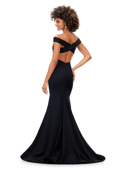 Ashley Lauren 11025 Off Shoulder Prom Dress 7 Ashley Lauren 11025 Off Shoulder Prom Dress - Image 5