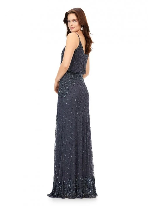 Ashley Lauren 11206 Blouson Beaded Prom Dress 7 Ashley Lauren 11206 Blouson Beaded Prom Dress - Image 5